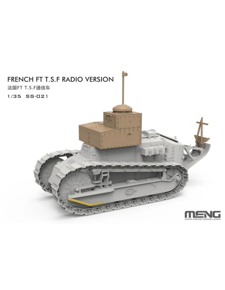 French FT T.S.F - French Radio Version (including resin parts)