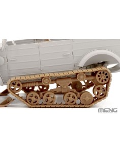 German Pkw.K1 Kübelwagen Type 155 Half-Track 2