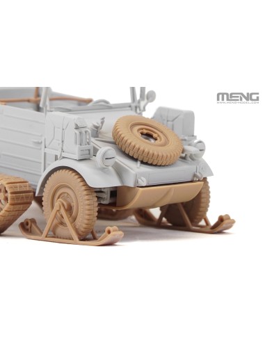 German Pkw.K1 Kübelwagen Type 155 Half-Track