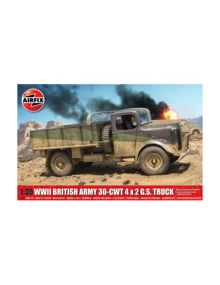 WWII British Army 30-CWT 4x2 GS Truck