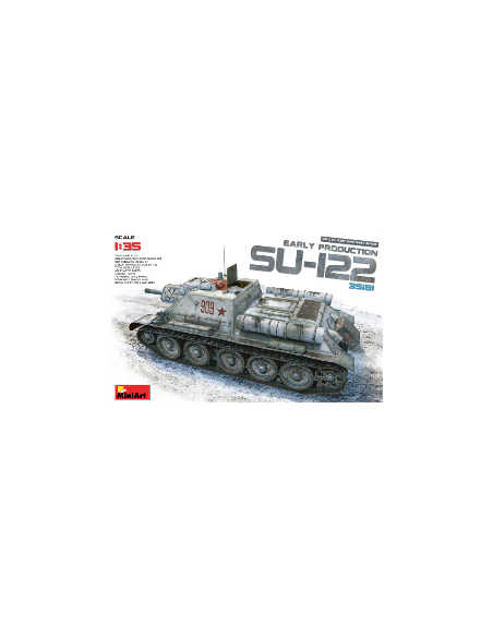 SU-122 SOVIET SELF-PROPELLED GUN ( Early Production) LEER DESCRIPCION EXTRAS