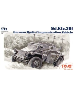 Sd.Kfz. 261 German Radio Communication Vehicle