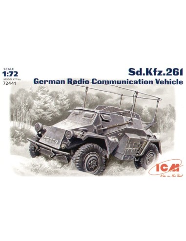 Sd.Kfz. 261 German Radio Communication Vehicle