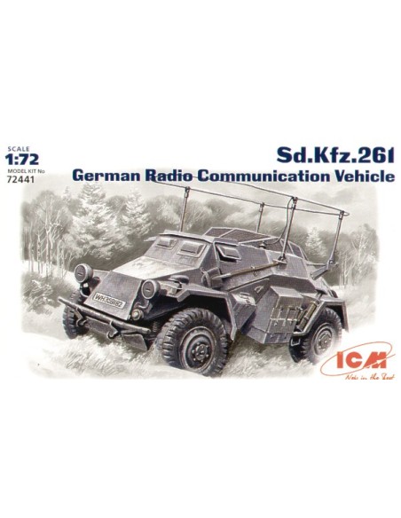 Sd.Kfz. 261 German Radio Communication Vehicle