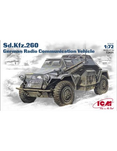 Sd.Kfz.260 German WW2 Radio Communication Vehicle