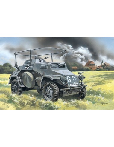 Sd.Kfz.223 WWII German radio communication vehicle