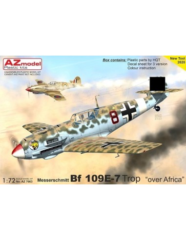 Bf-109E-7 Trop "Over Africa"