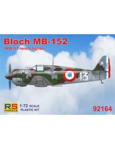 French fighter Bloch MB-152 (Early version)