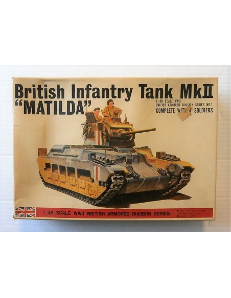 TANQUE DE INFANTERÍA BRITÁNICO MKII MATILDA