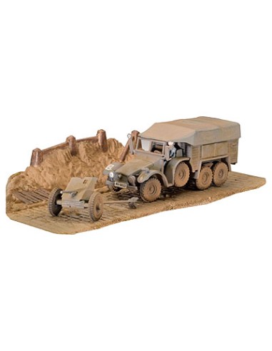 Krupp Protze (Kfz.70) & 3,7cm-Pak 1/76