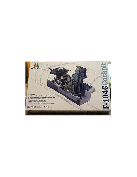 F-104 G Cockpit  ESCALA 1/12
