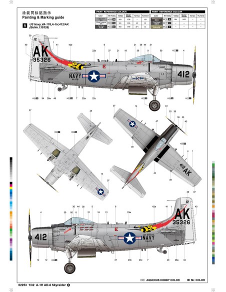 A-1H AD-6 Skyraider