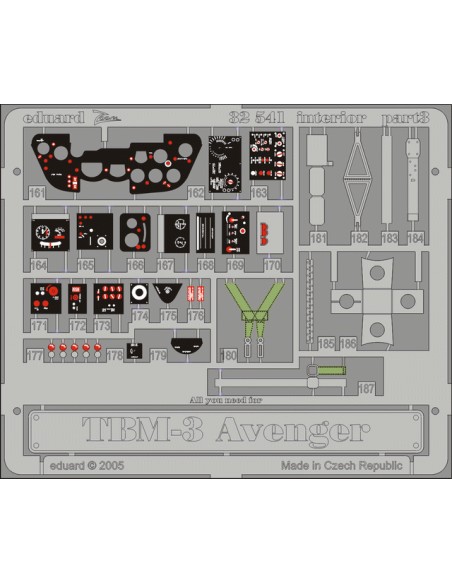 Grumman TBM-3 Avenger EXTRAS LEER DESCRIPCION