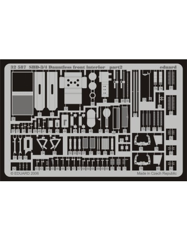 SBD-3/4/A-24A Dauntless Aircraft EXTRAS LEER...