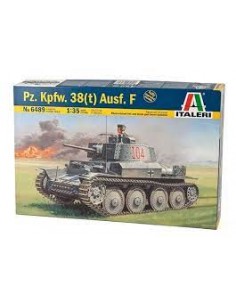 Pz.Kpfw. 38(t) Ausf. E/F fotograbados y cañon metal