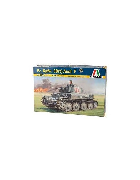 Pz.Kpfw. 38(t) Ausf. E/F fotograbados y cañon metal