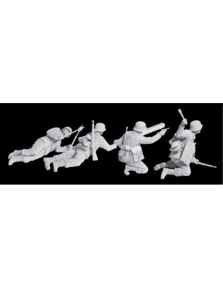 Gebirgspioniere, Metaxas Line 1941 (4 Figures Set)