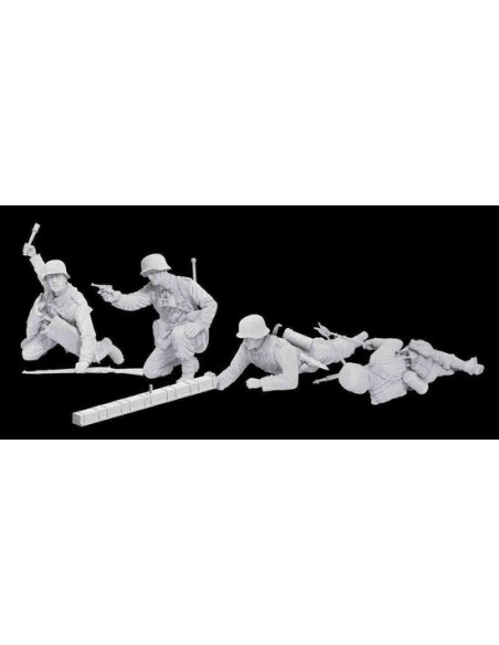 Gebirgspioniere, Metaxas Line 1941 (4 Figures Set)