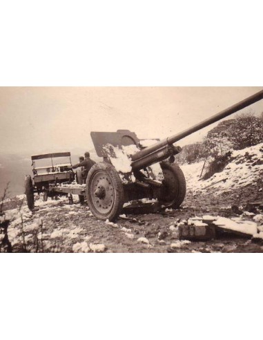 Soviet F-22 76mm Field Gun/ German Pak.36(r)