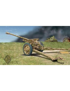 Soviet F-22 76mm Field Gun/ German Pak.36(r)