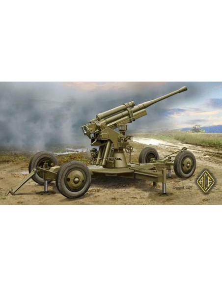 Soviet 52-K 85mm Heavy Anti-Aircraft Gun (early version)
