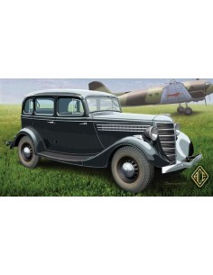 GAZ-11-73 Soviet WW2 Staff Car (4x2)