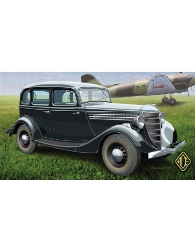 GAZ-11-73 Soviet WW2 Staff Car (4x2)