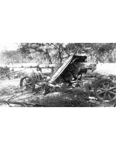 German anti-tank gun 88mm Panzerabwehrkanone Pak.43 LEER DESCRIPCION