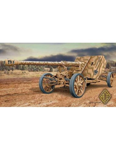 German anti-tank gun 88mm Panzerabwehrkanone...