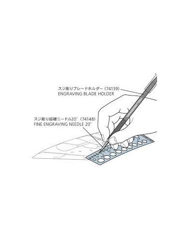 PLANTILLA FOTOGRABADO REDONDA, 1-12,5 MM