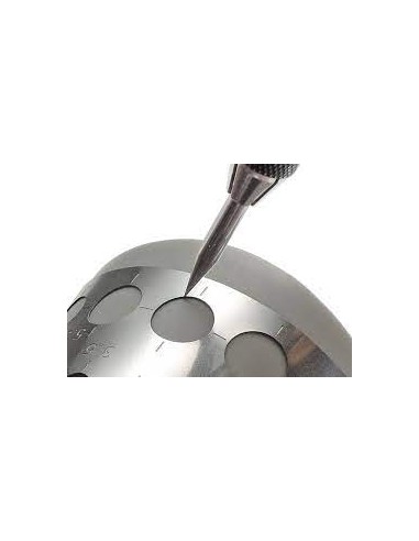 PLANTILLA FOTOGRABADO REDONDA, 1-12,5 MM