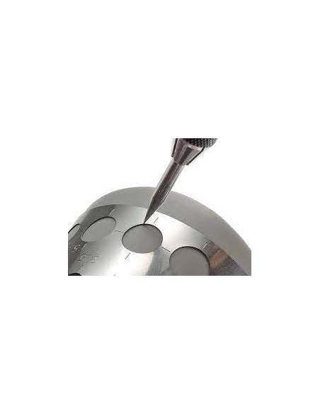 PLANTILLA FOTOGRABADO REDONDA, 1-12,5 MM