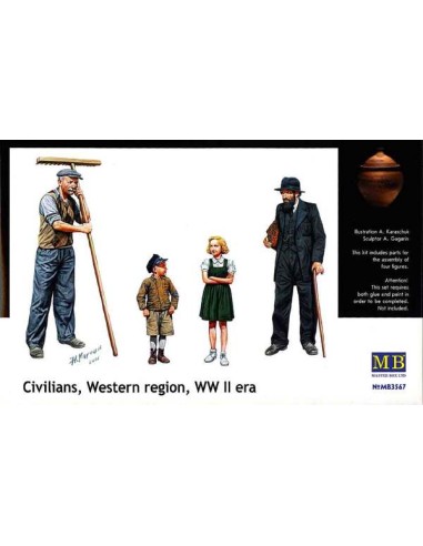 Civilians,Western Region WWII era