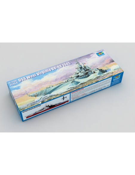 USS West Virginia BB-48 1945