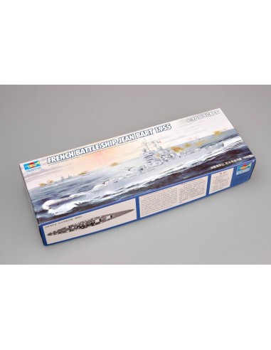 French Battleship Jean Bart 1950