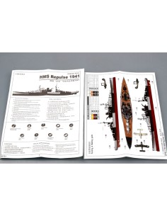 British Battleship HMS Repulse 1941 2