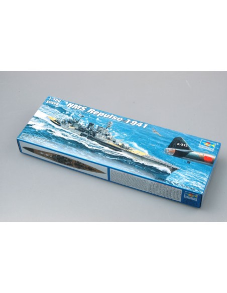 British Battleship HMS Repulse 1941