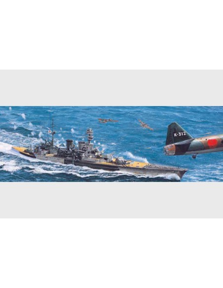 British Battleship HMS Repulse 1941