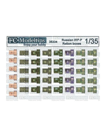 RUSSIAN IRP-P RATION BOXES  1/35