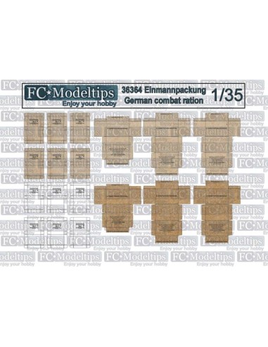 EPa German combat ration 1/35