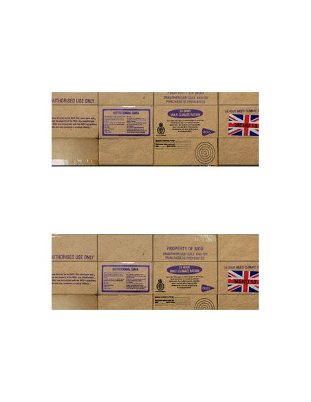 Modern english ration boxes Multiclimate 1/35