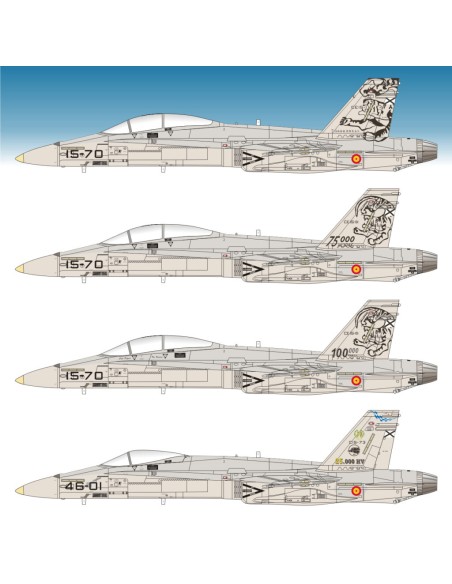 EF-18 B/EF-18 A Conmemorativos ALA 15/46