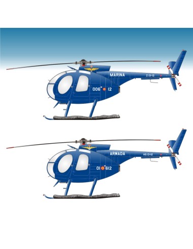 CALCAS Hughes 500 M / Sexta Escuadrilla  1/35