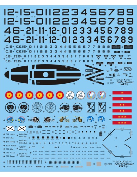 CALCAS F-18 A/B Hornet / ALAS 11 / 21 / 12 / 15 / 46  1/32