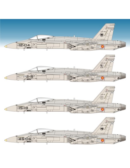CALCAS F-18 A/B Hornet / ALAS 11 / 21 / 12 / 15 / 46  1/32