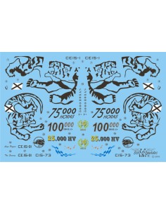 CALCAS EF-18-B/A CONMEMORATIVOS ALA 15/46 1/48 2