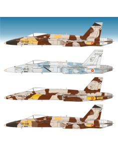 CALCAS SPANISH AGGRESSORS / EF-18 A HORNET  1/32