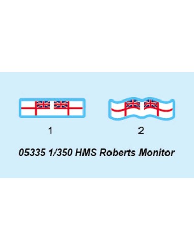 British HMS Roberts Monitor