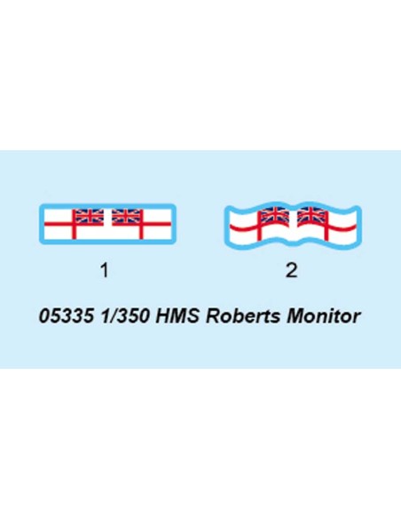 British HMS Roberts Monitor