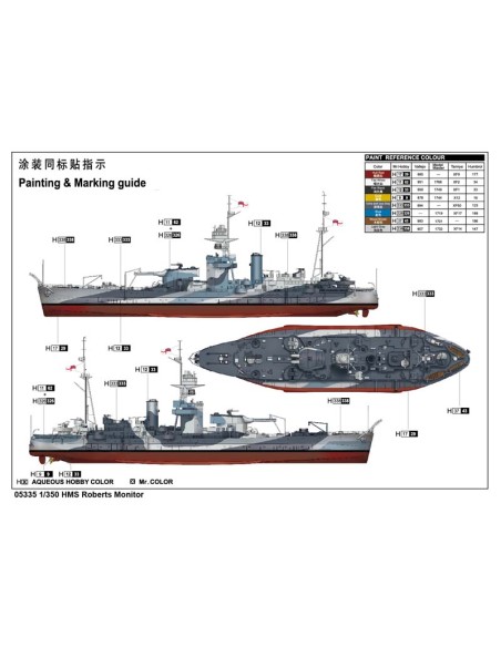 British HMS Roberts Monitor